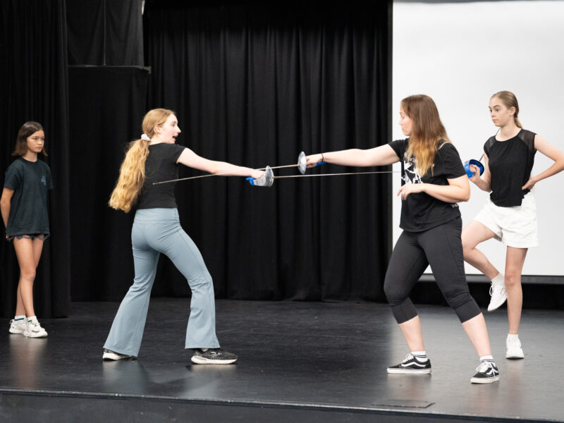 Flinders Dramatic Arts Combat Training