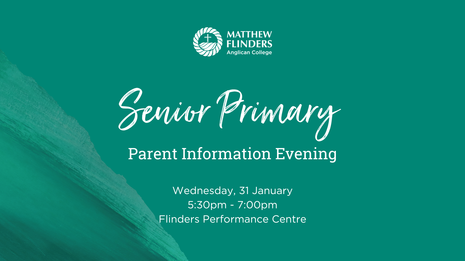 2024 Senior Primary Parent Information Evening